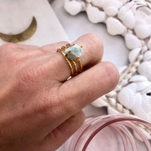 Load image into Gallery viewer, Bague Aquamarine
